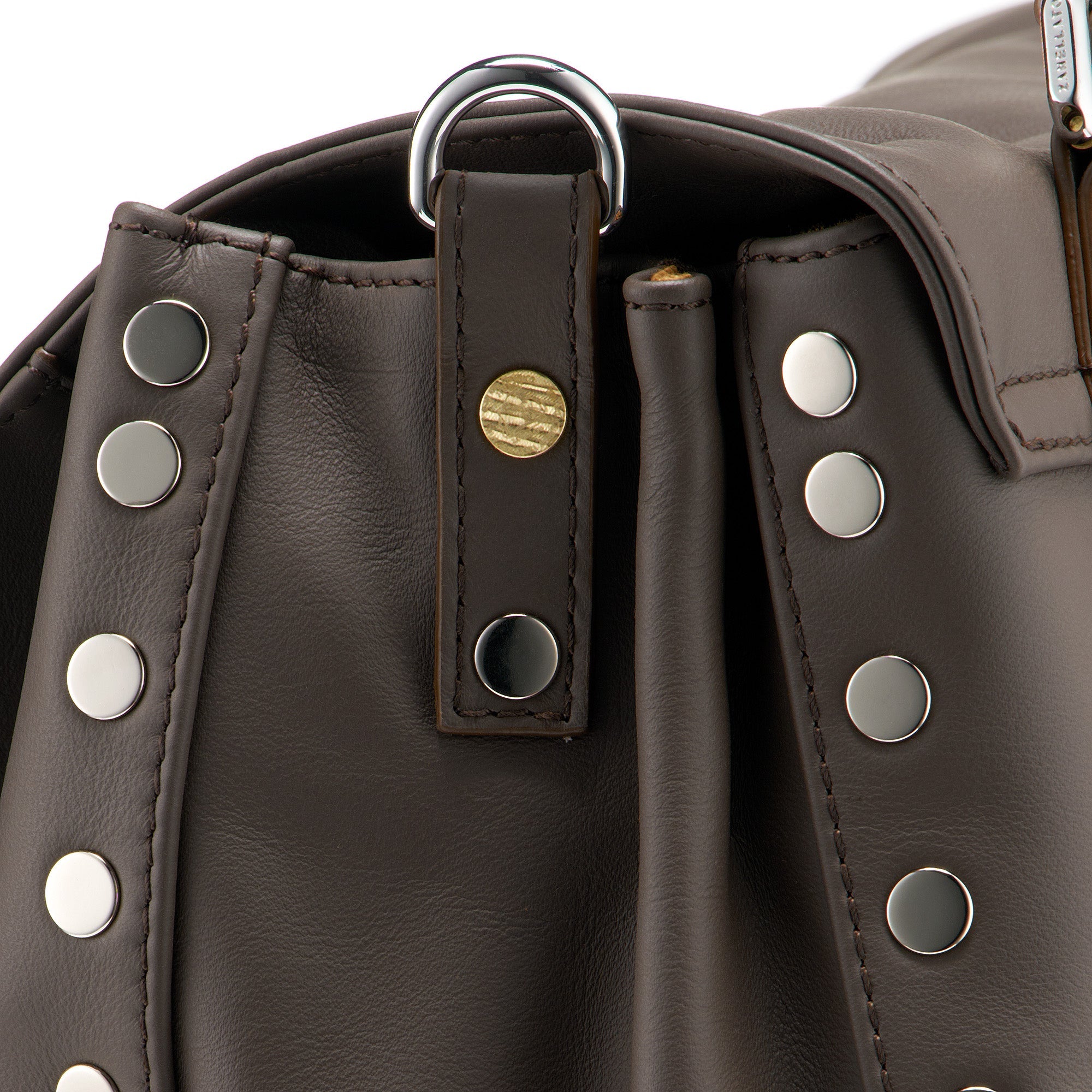 Zanellato Postina® S borsa Brown Gianduiotto in pelle liscia