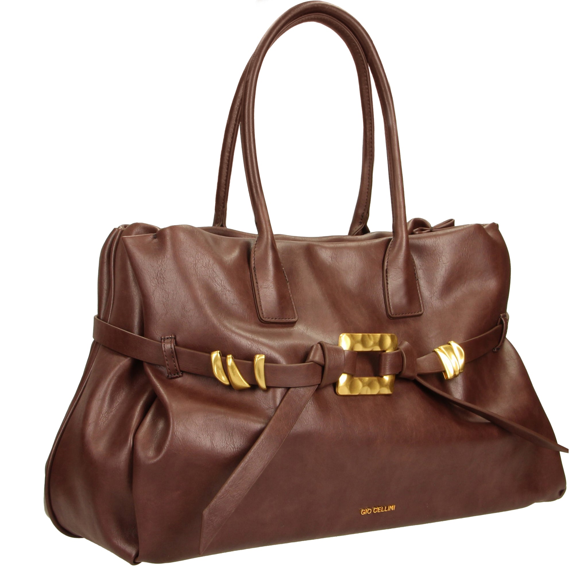 Gio Cellini BORSE Maxi Bag borsa Nero in ecopelle liscia