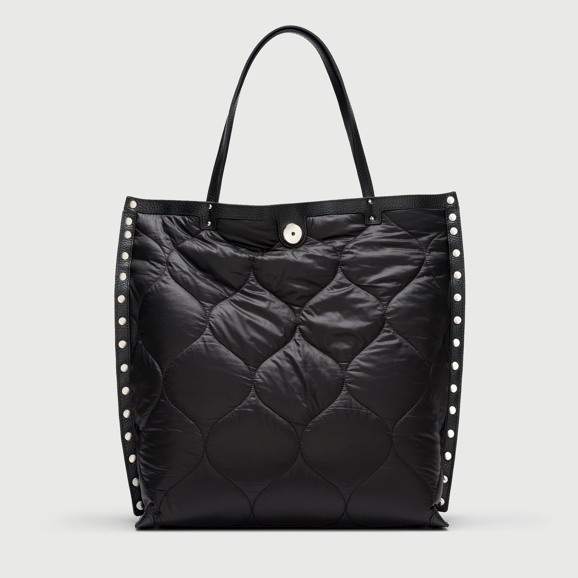 Zanellato A' Spasso® M borsa nera in tessuto leggero