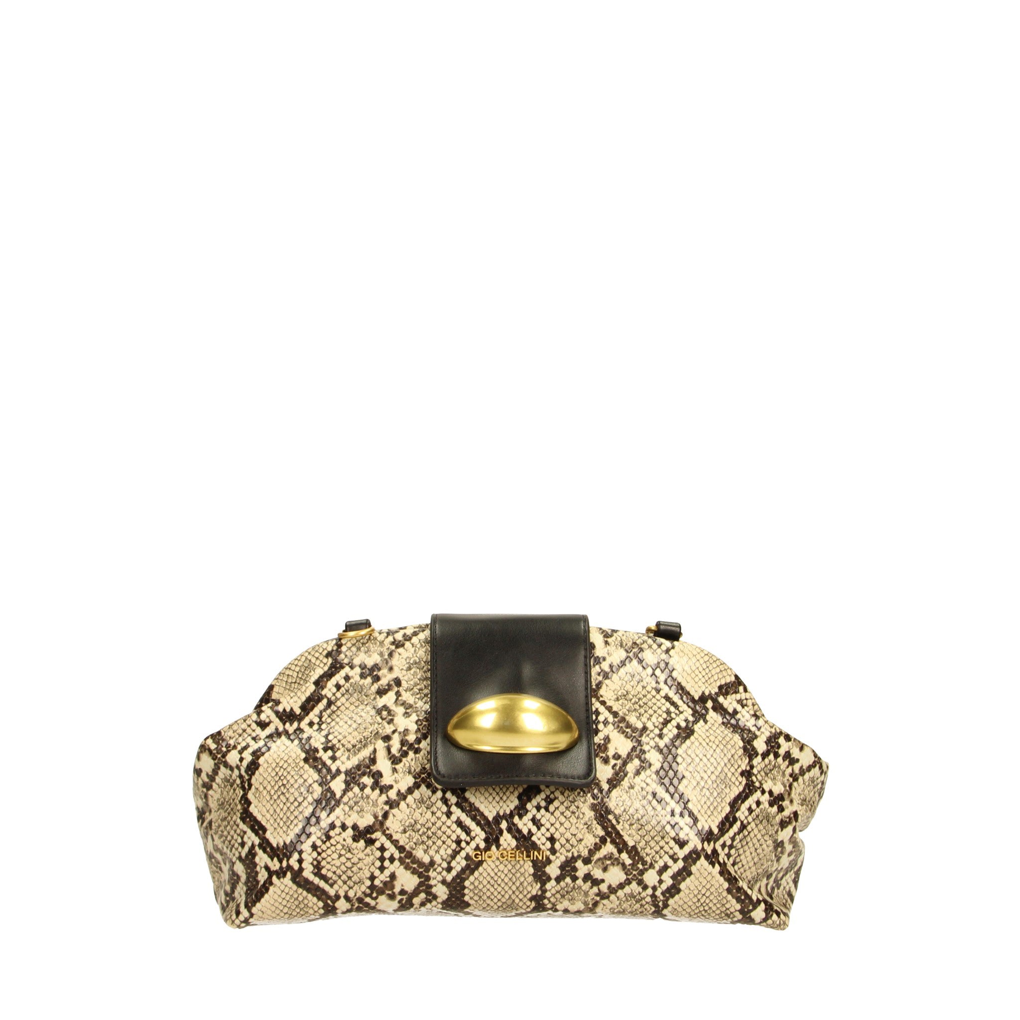 Gio Cellini Mini Bags Clutch clutch nero in ecopelle