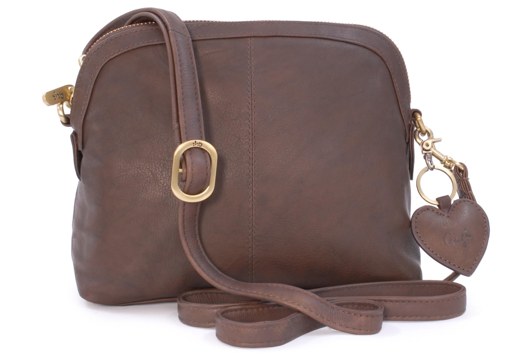 Gigi Othello Collection 10190 borsa a tracolla miele in pelle