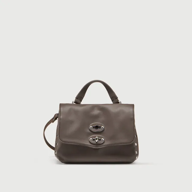 Zanellato Postina® Baby borsa marrone Gianduiotto pelle liscia