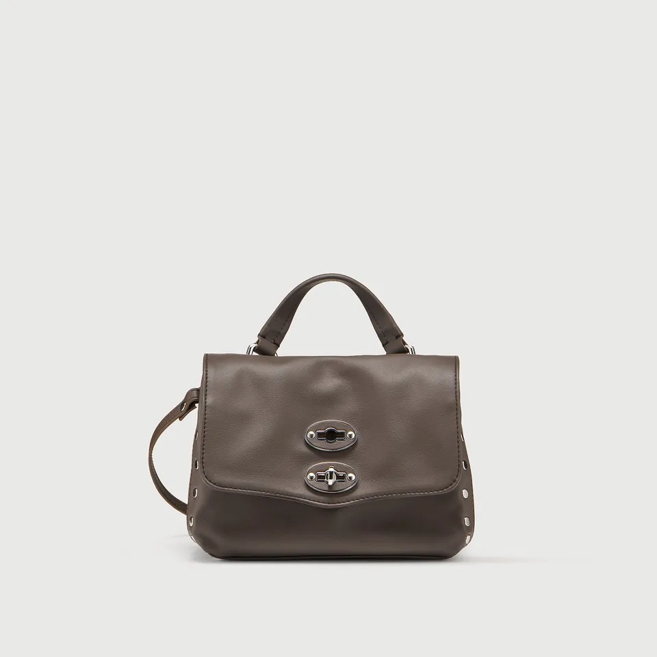 Zanellato Postina® Baby borsa marrone Gianduiotto pelle liscia