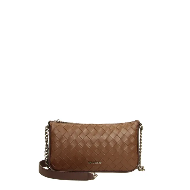 Gio Cellini Borse Pochette Testa di moro intrecciata