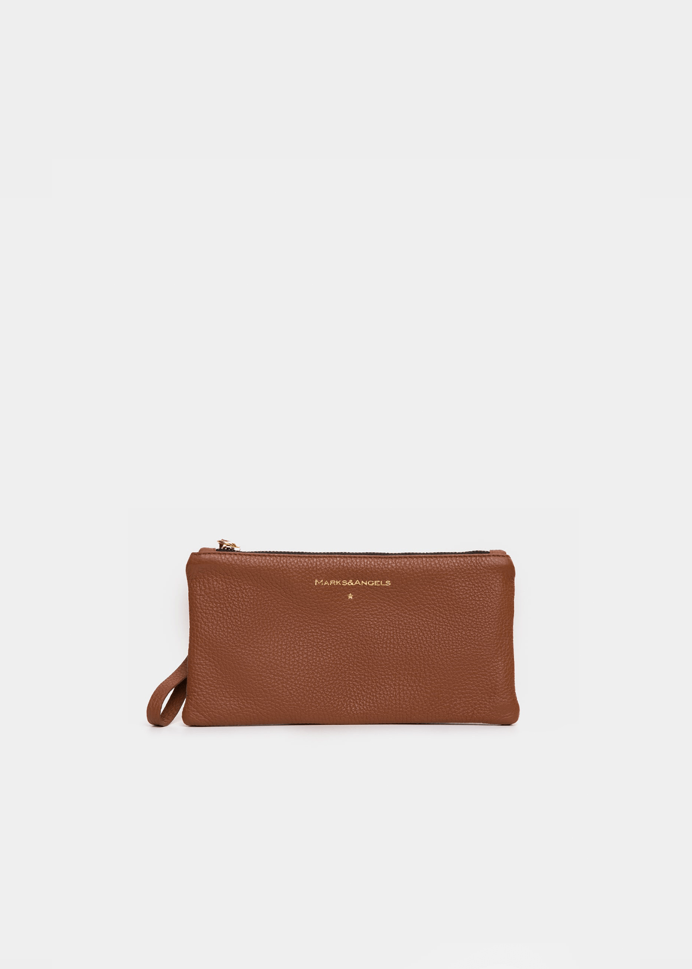 Marks&Angels Pochette Portafoglio Mia Caramel portafoglio in pelle