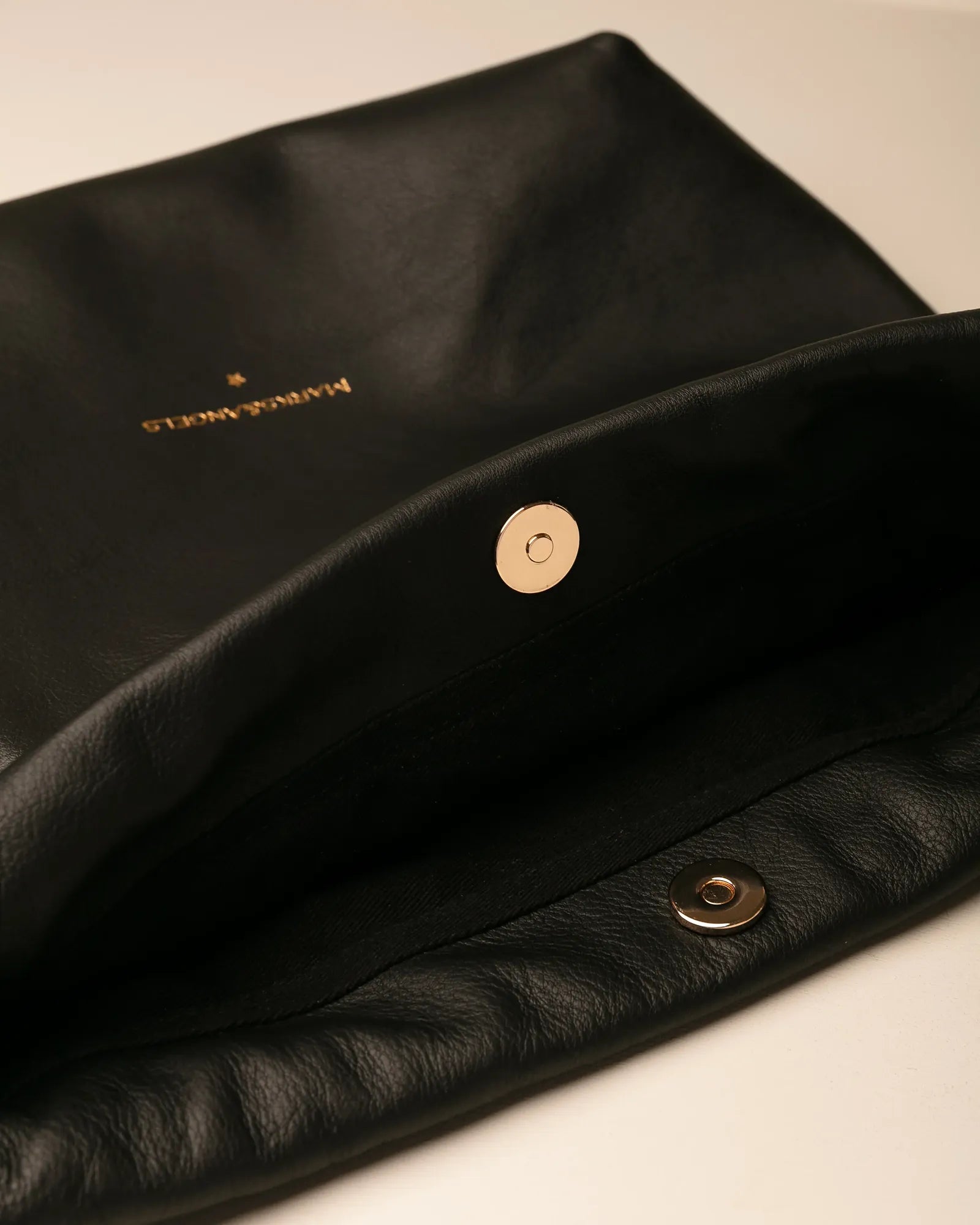 Marks&Angels Borse a Spalla Mini Sabri New Nero borsa in pelle