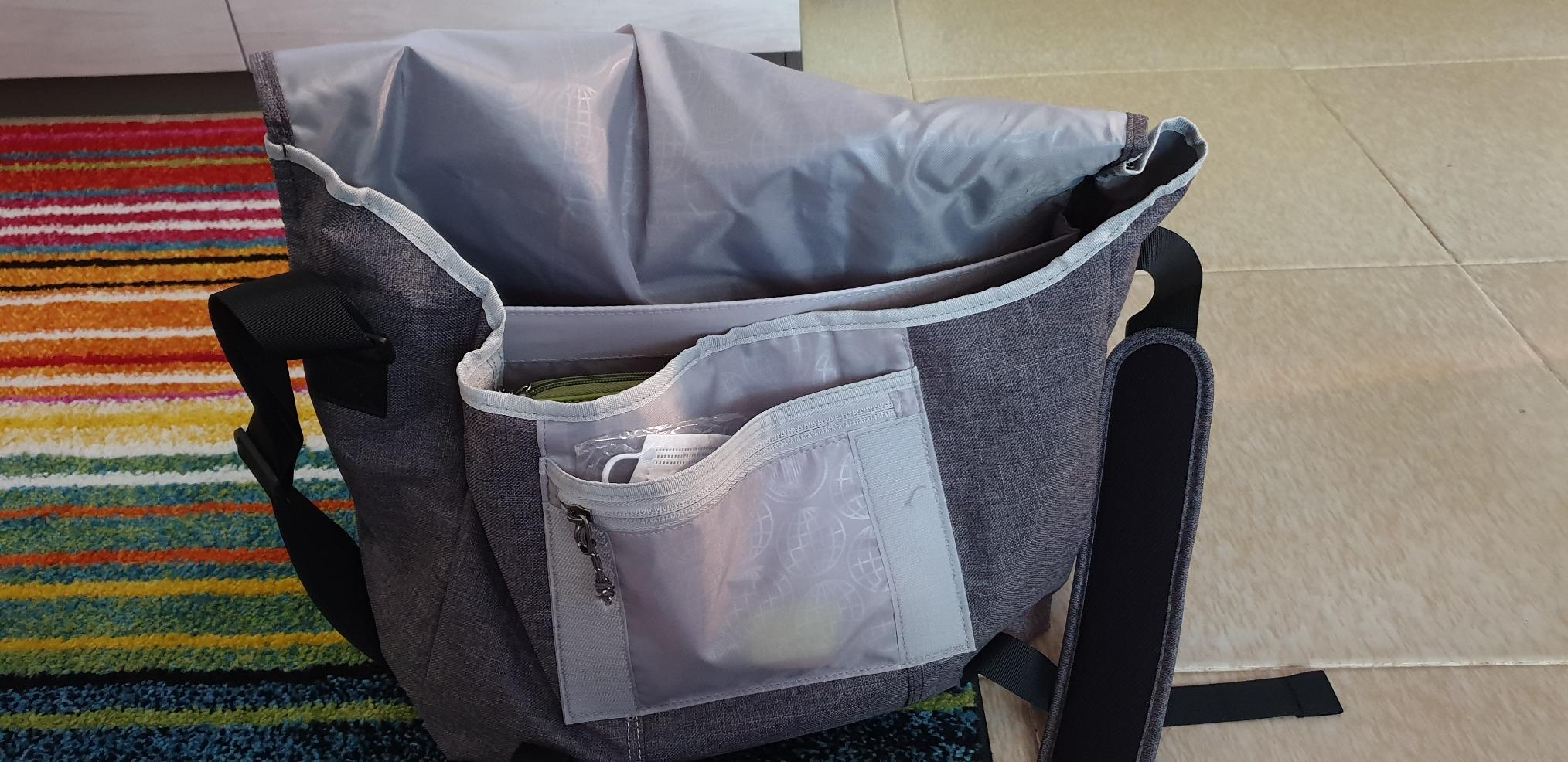 OIWAS Messenger Bags borsa a tracolla verde per laptop 15,6 pollici