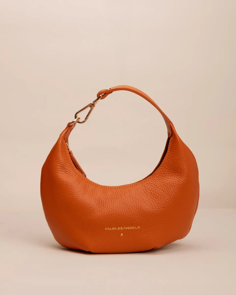 Marks&Angels Borse a Spalla Mini Vicky Marigold borsa a spalla pelle martellata