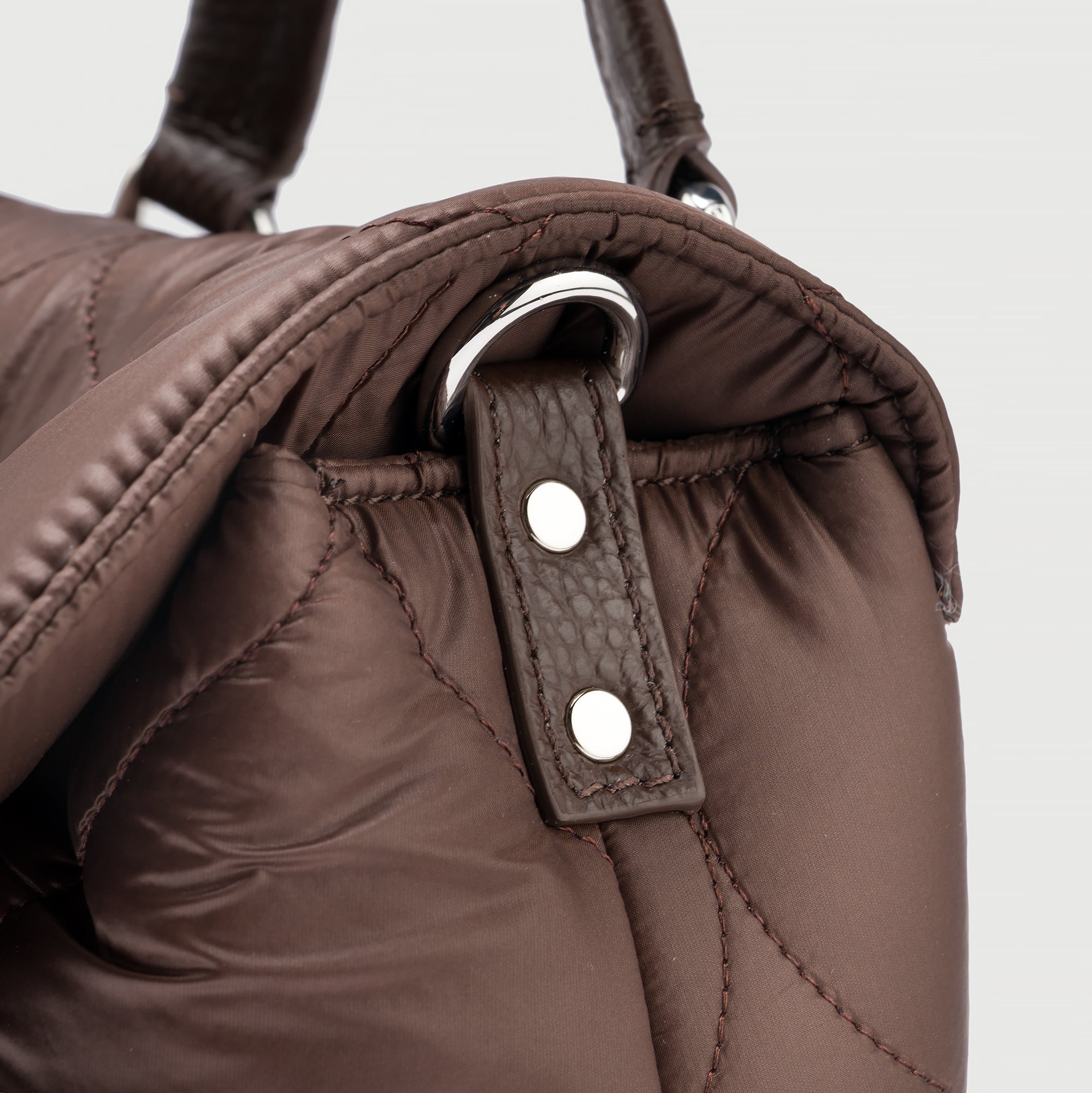 Zanellato Postina® BABY borsa marrone in nylon leggero