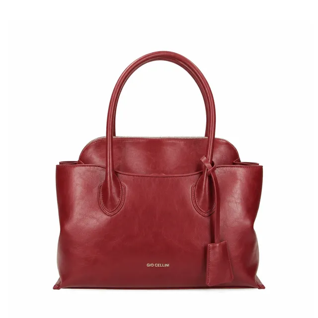 Gio Cellini Borse Daily Bag Bordeaux ecopelle vintage