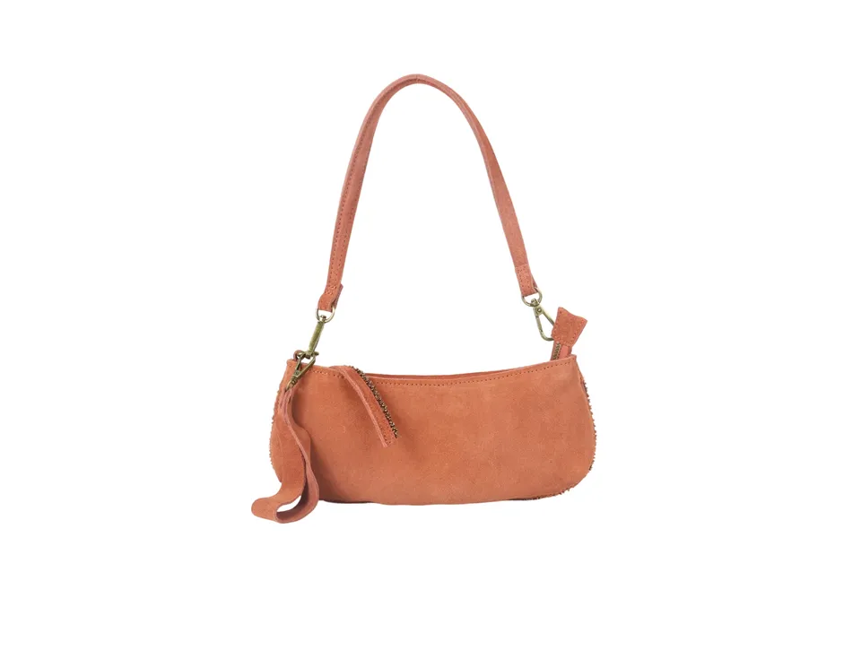 Crazy Lou Sac en cuir Sac en daim porté épaule 7433 borsa a spalla