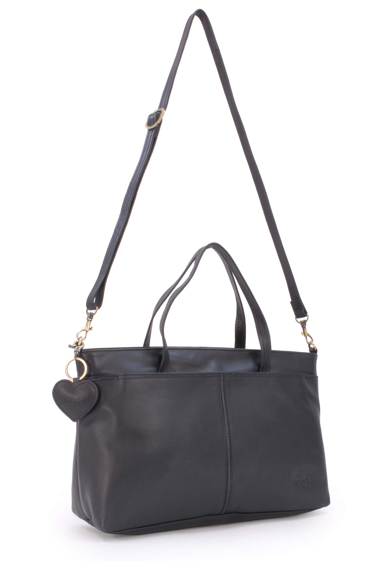 Gigi Othello Collection 6490 borsa da lavoro in pelle marrone antico