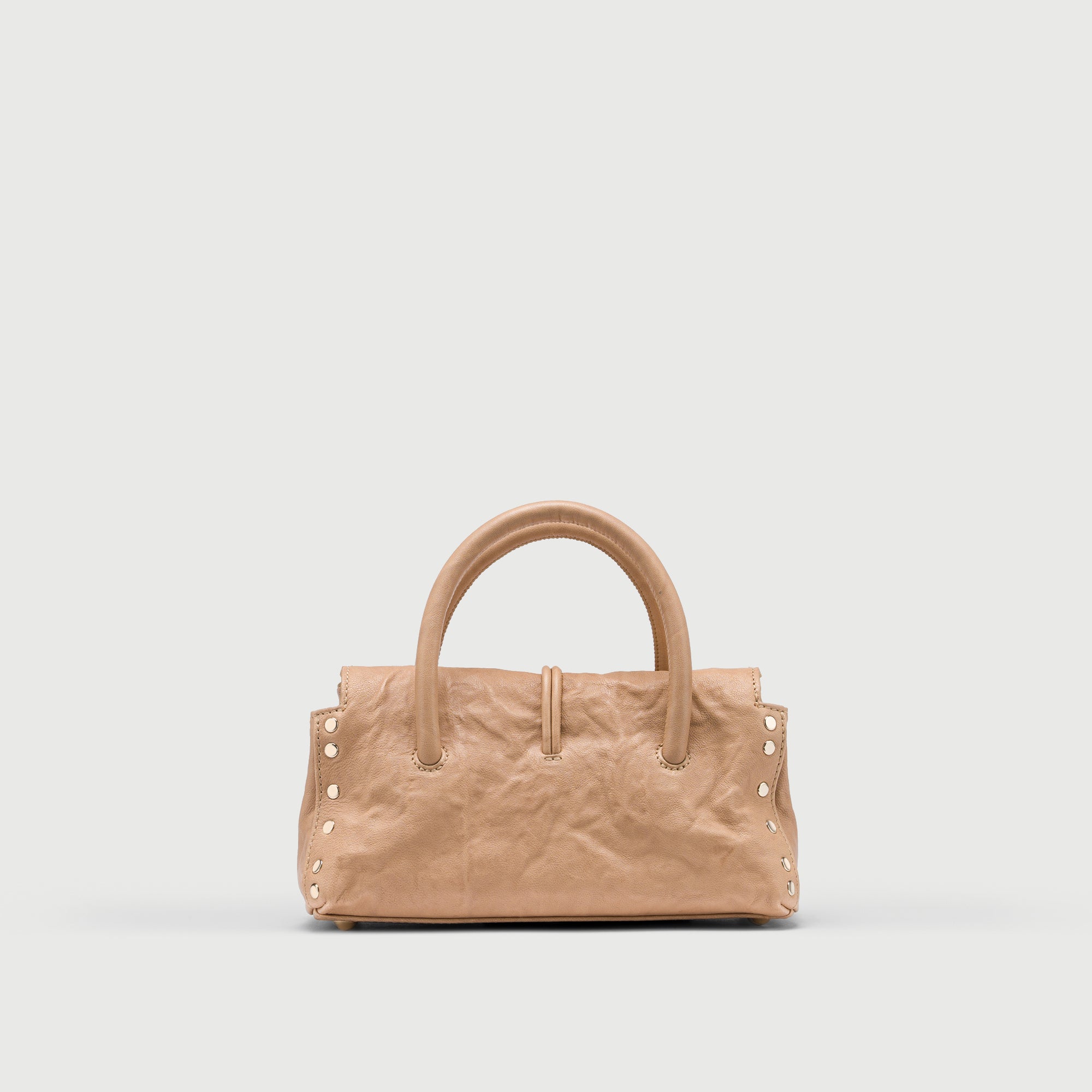 Zanellato Dotta® BABY borsa Beige Pane Carasau in pelle stampata