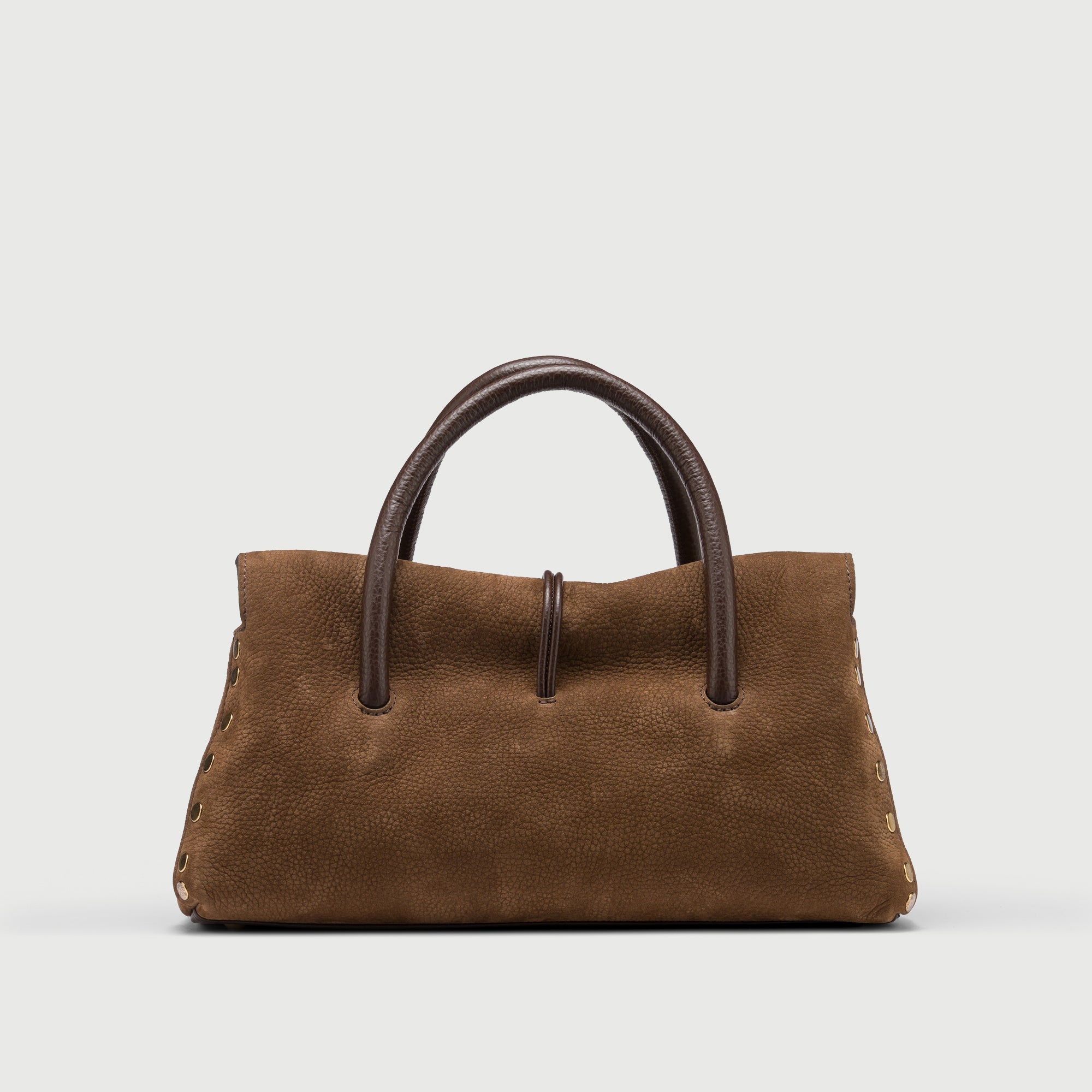Zanellato Dotta® borsa S marrone in nabuk