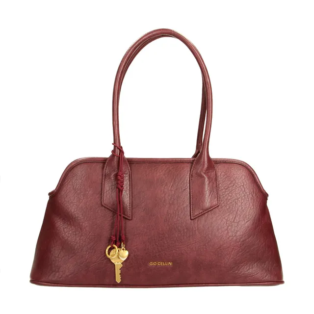Gio Cellini BORSE Daily Bag borsa bordeaux con tre tasche