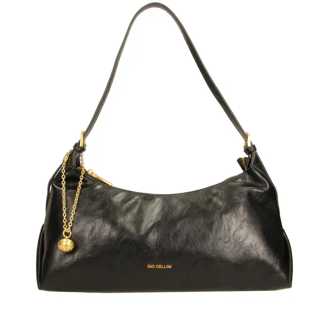 Gio Cellini BORSE Borsa con manico regolabile Nero in ecopelle vintage