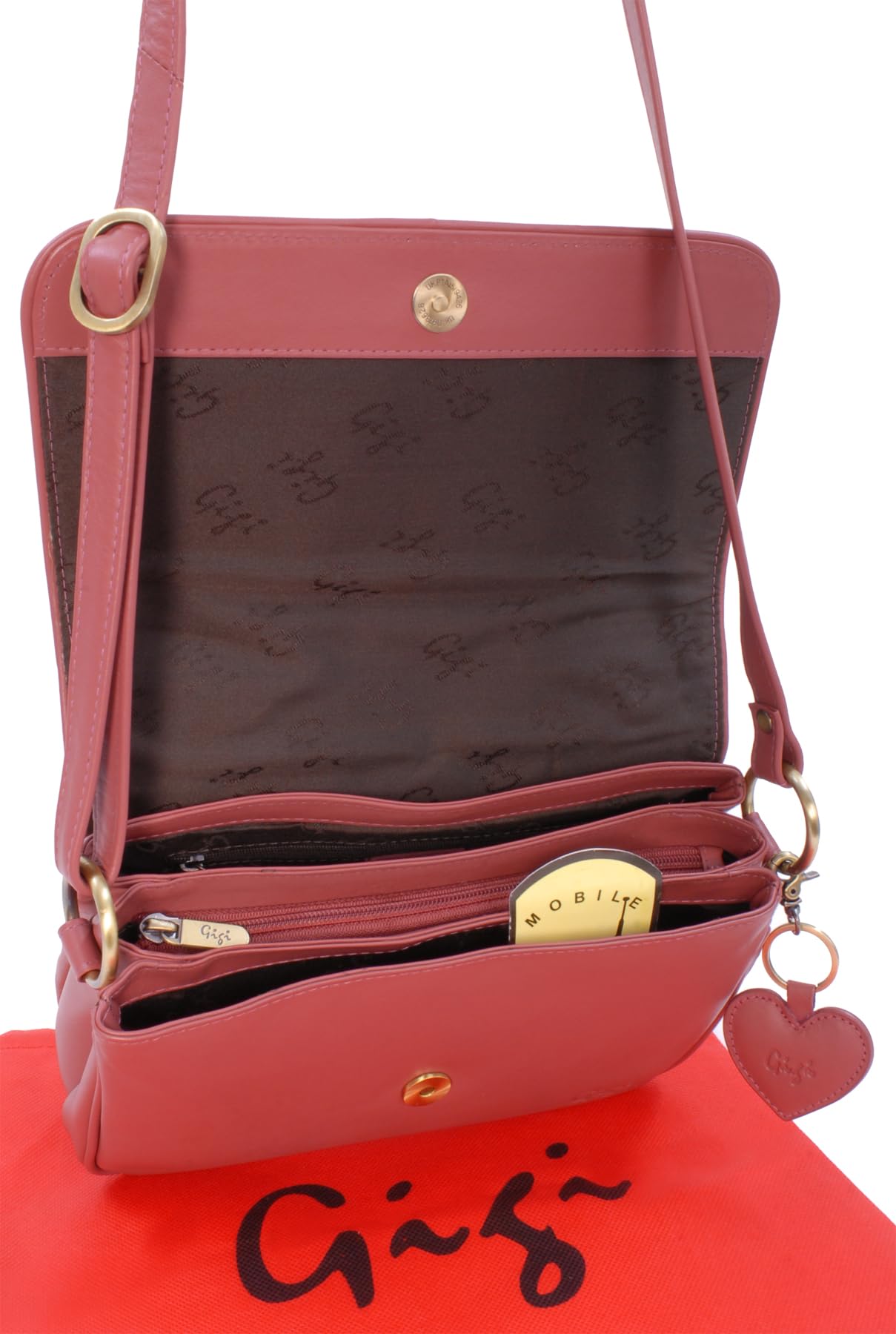 Gigi Othello Collection 1008 borsa a tracolla in pelle