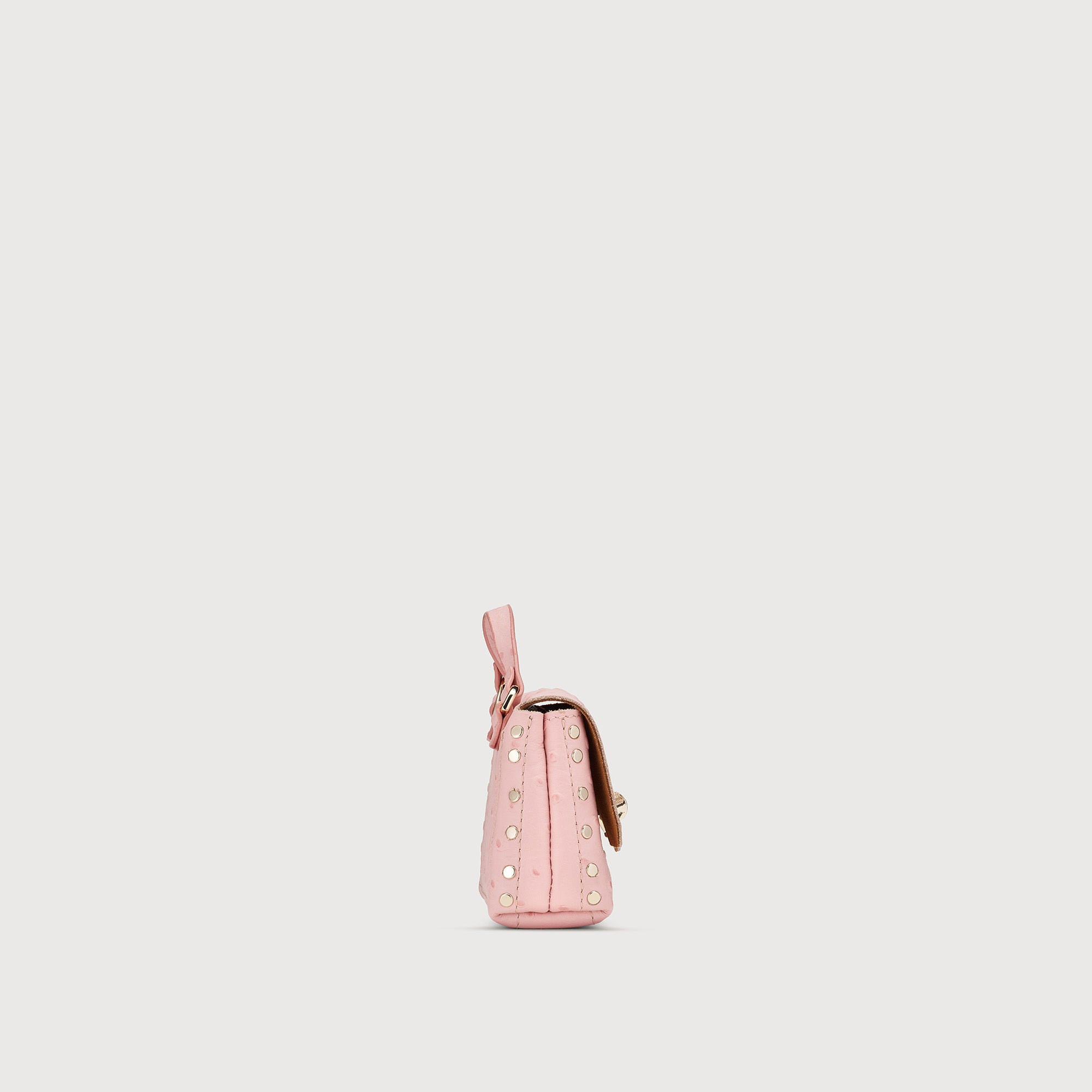 Zanellato Postina® Wallet portafoglio MINI rosa in pelle stampata
