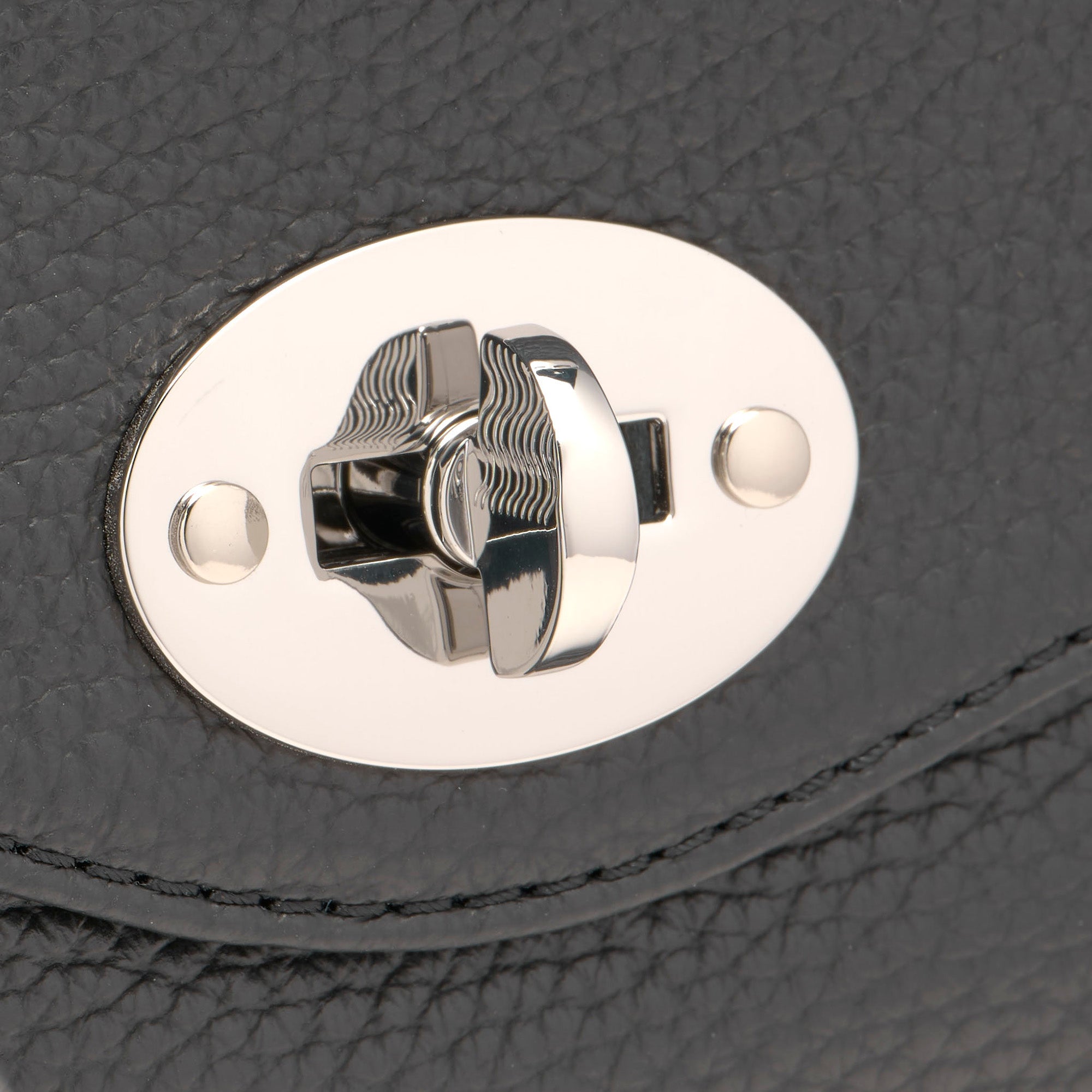Zanellato Postina® S borsa nera in pelle martellata