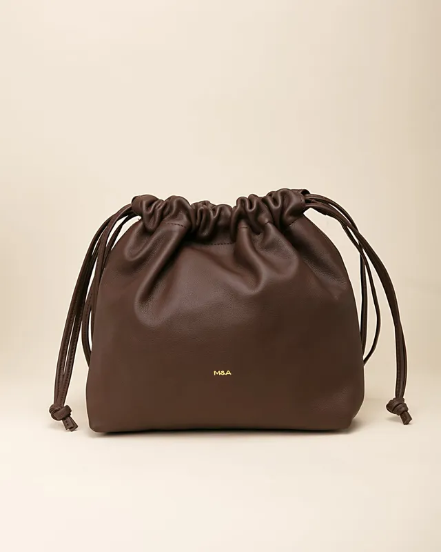 Marks&Angels Borse a Spalla Mini Sabri Castagno borsa a spalla in pelle