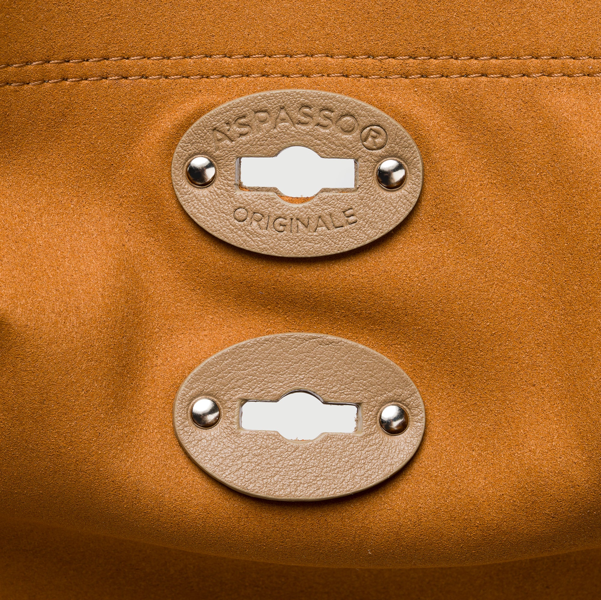 Zanellato A' Spasso® M borsa grigia in pelle liscia