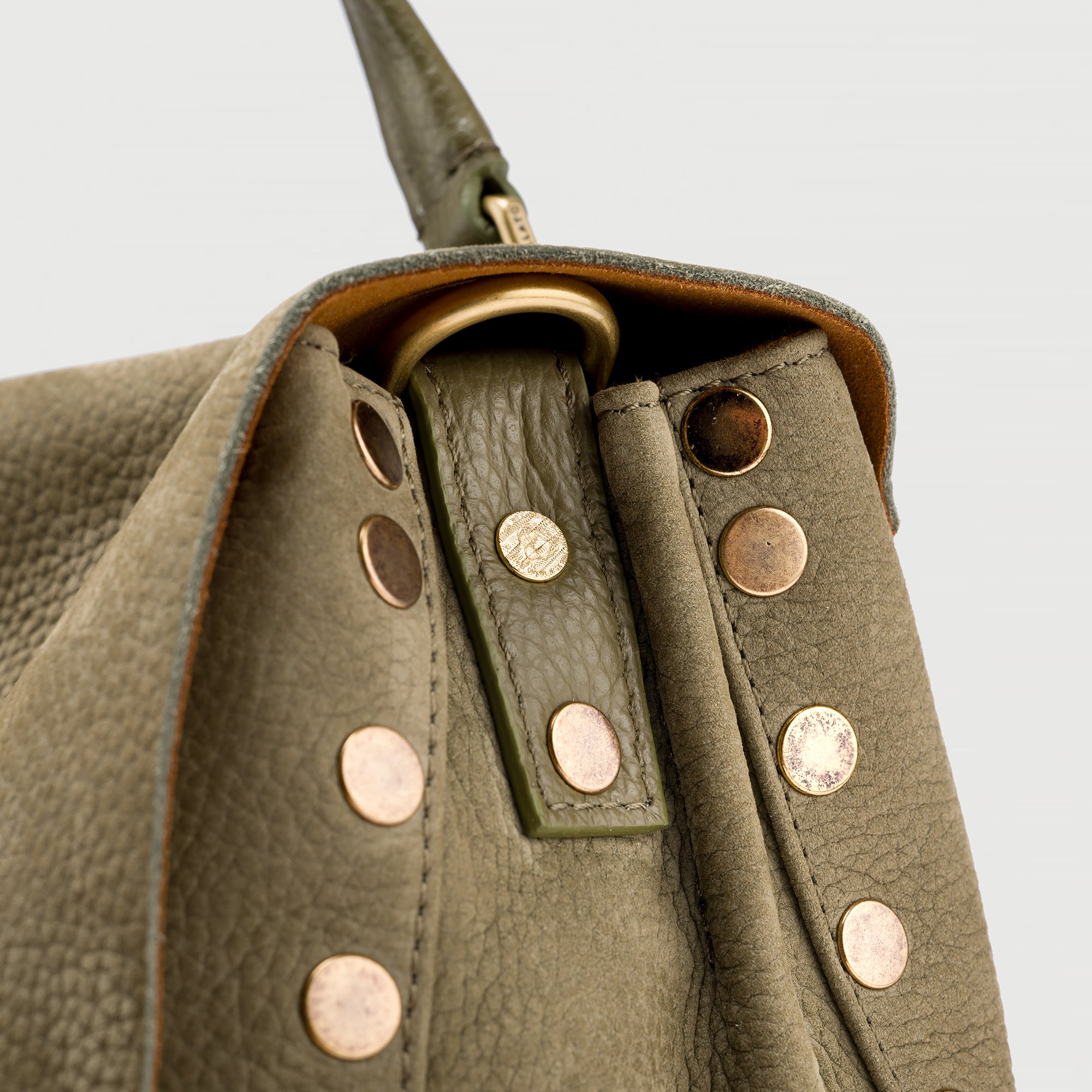 Zanellato Postina® M borsa verde Altopiano di Asiago in nabuk