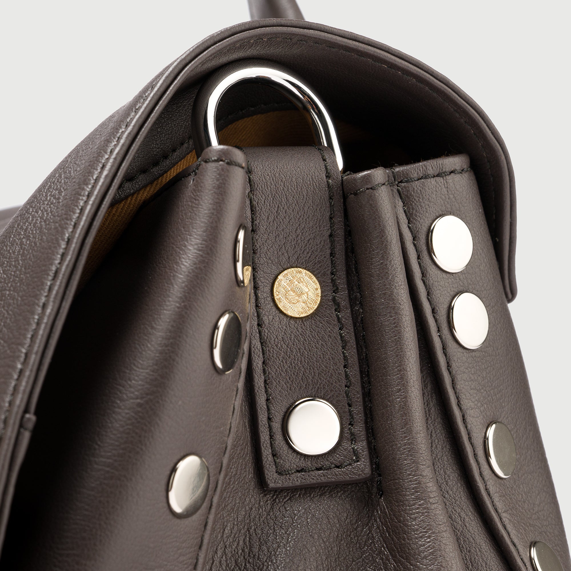 Zanellato Postina® M borsa marrone Marengo pelle liscia