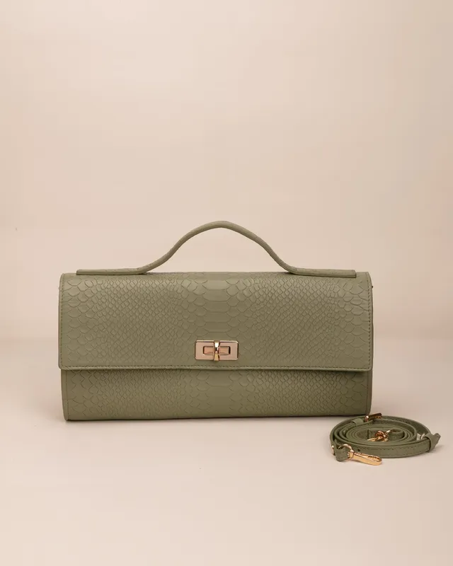 Marks&Angels Borse a Mano Monni Olive borsa a mano in pelle