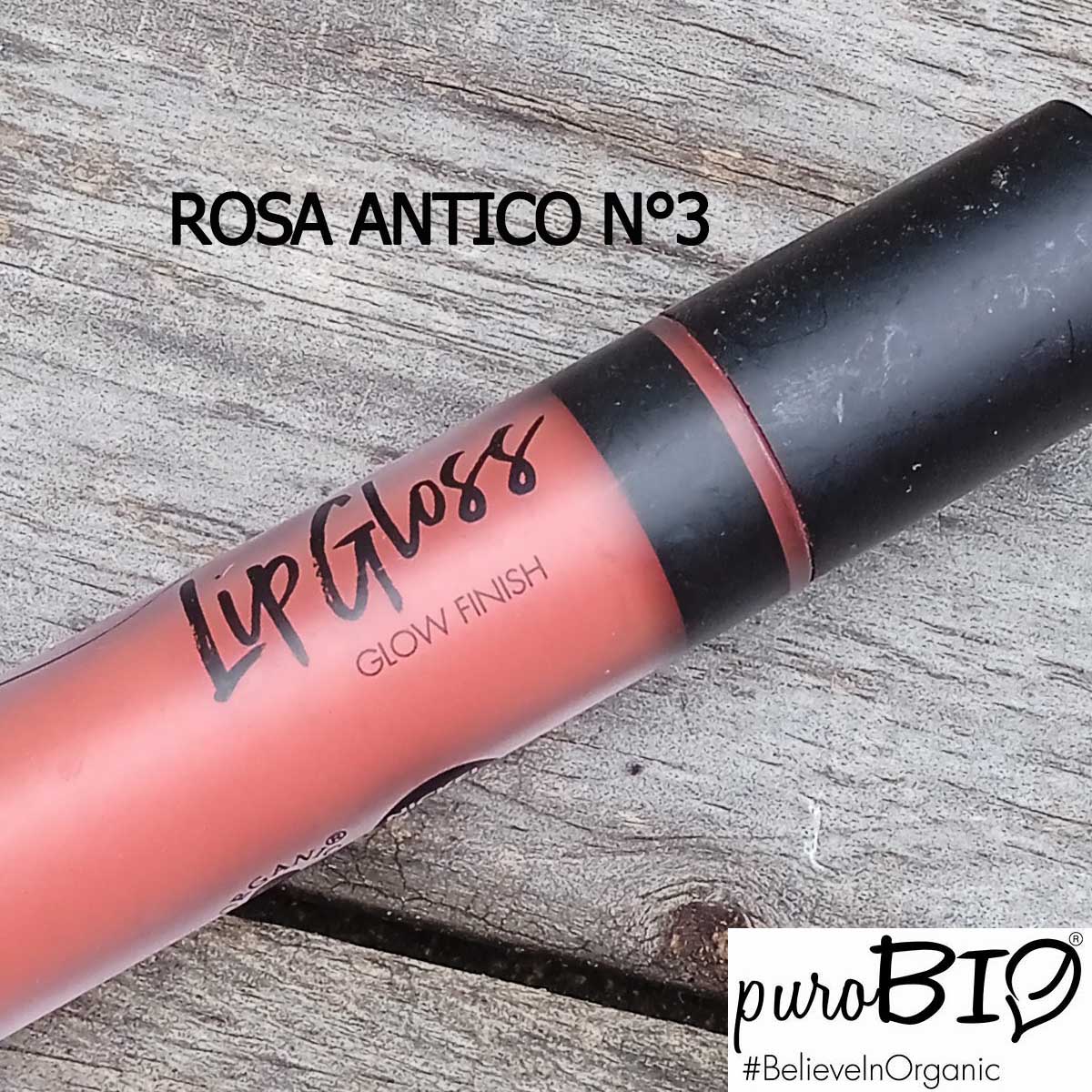 Ricicli Design Accessori Lucida Labbra Purobio Rosa antico lucidalabbra