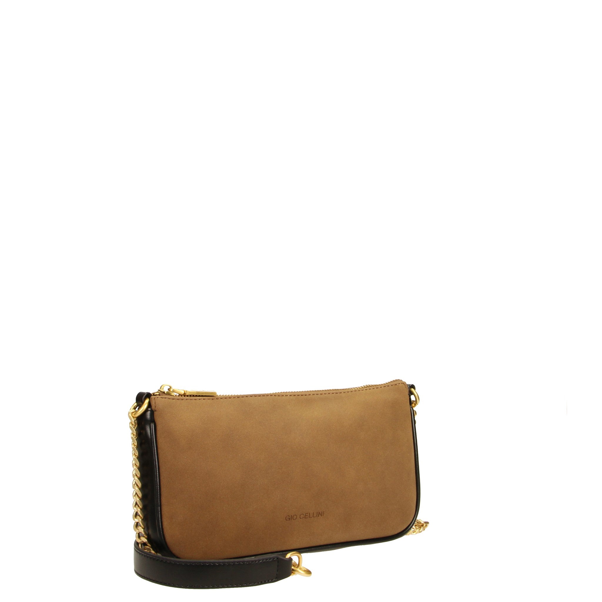 Gio Cellini BORSE pochette testa di moro in ecopelle liscia 25x13x5