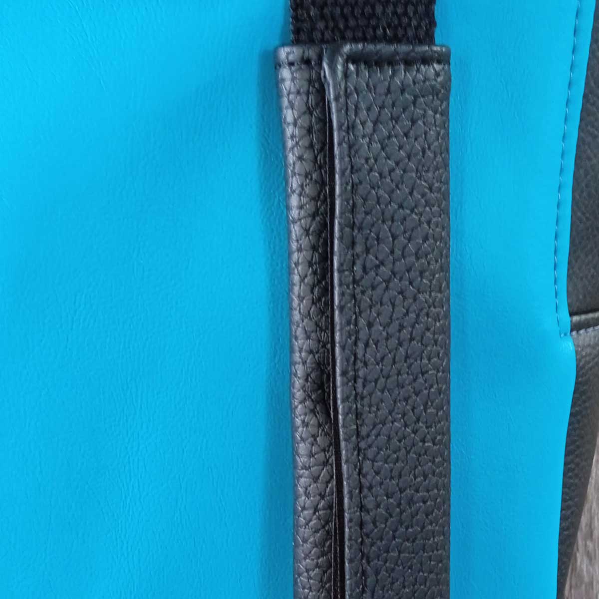 Ricicli Design Borse Spallacci per zaino neri universali per tracolla da 3 cm