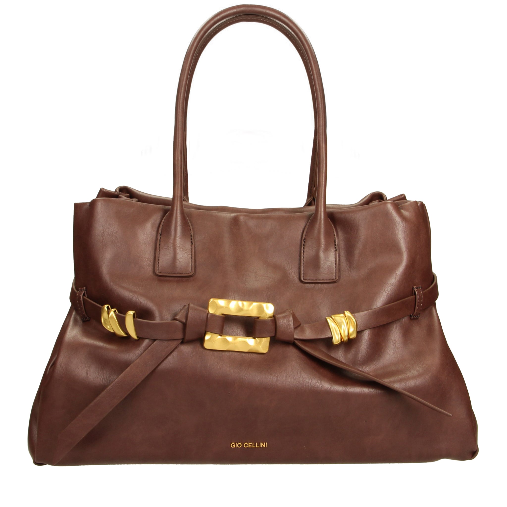 Gio Cellini BORSE Maxi Bag borsa Nero in ecopelle liscia