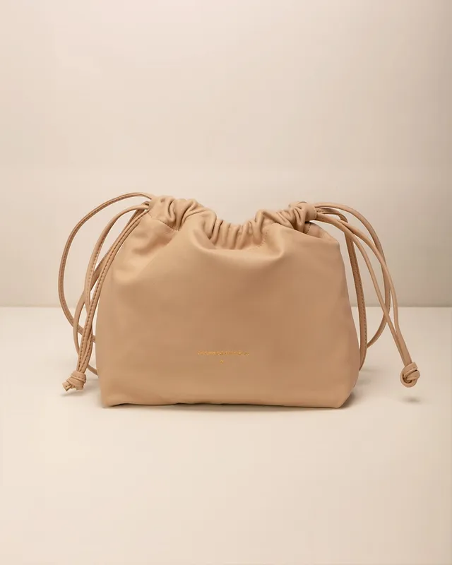 Marks&Angels Mini Sabri New borsa a spalla Cappuccino in pelle