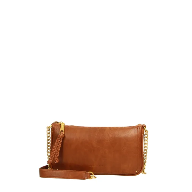 Gio Cellini Borse Pochette Camel ecopelle liscia