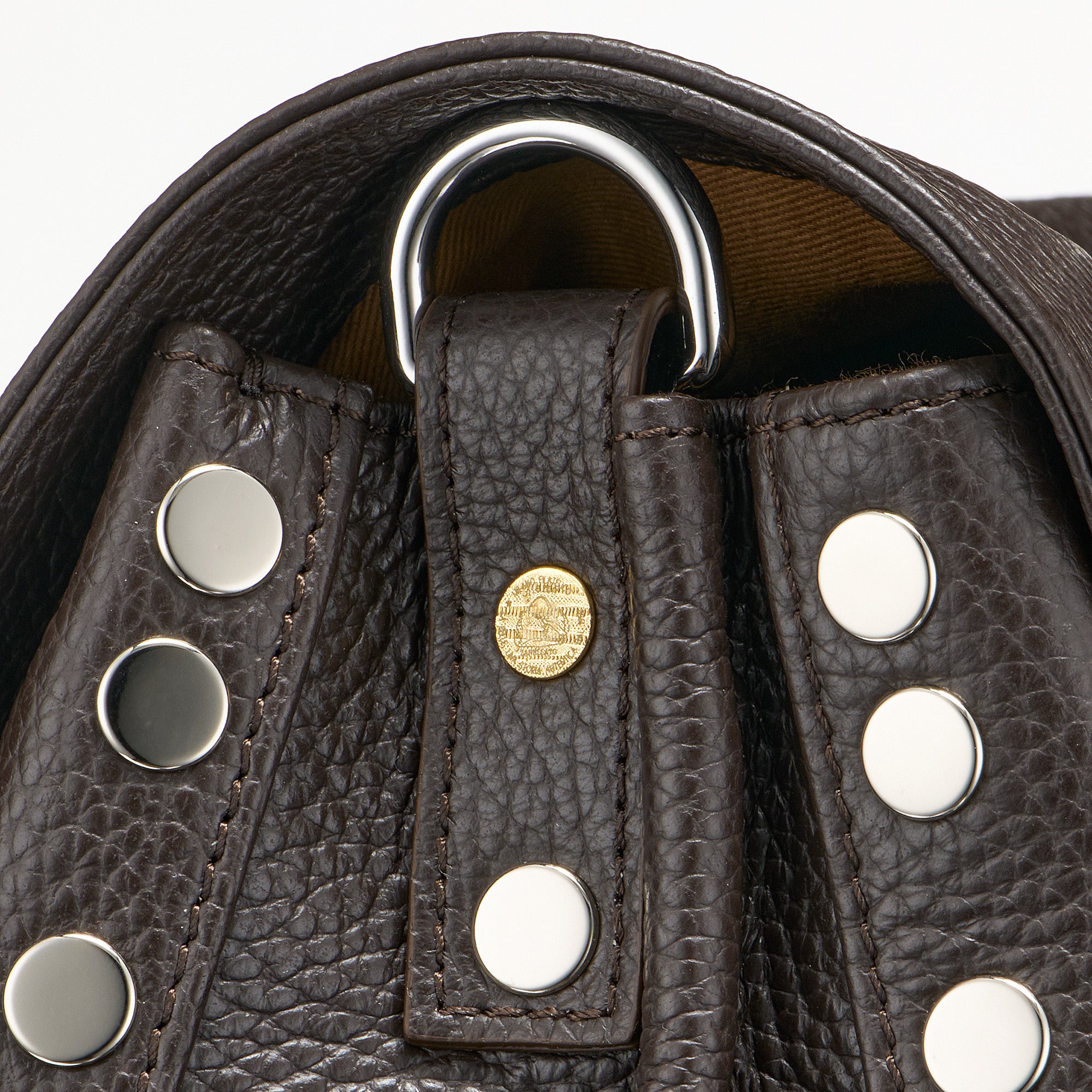 Zanellato Postina® M borsa marrone pelle martellata
