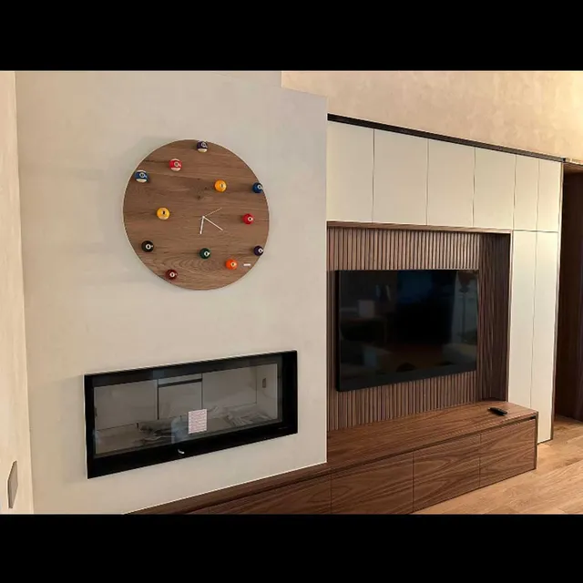 Ricicli Design Casa Orologio Biliardo a casa di Andrea BRESCIA