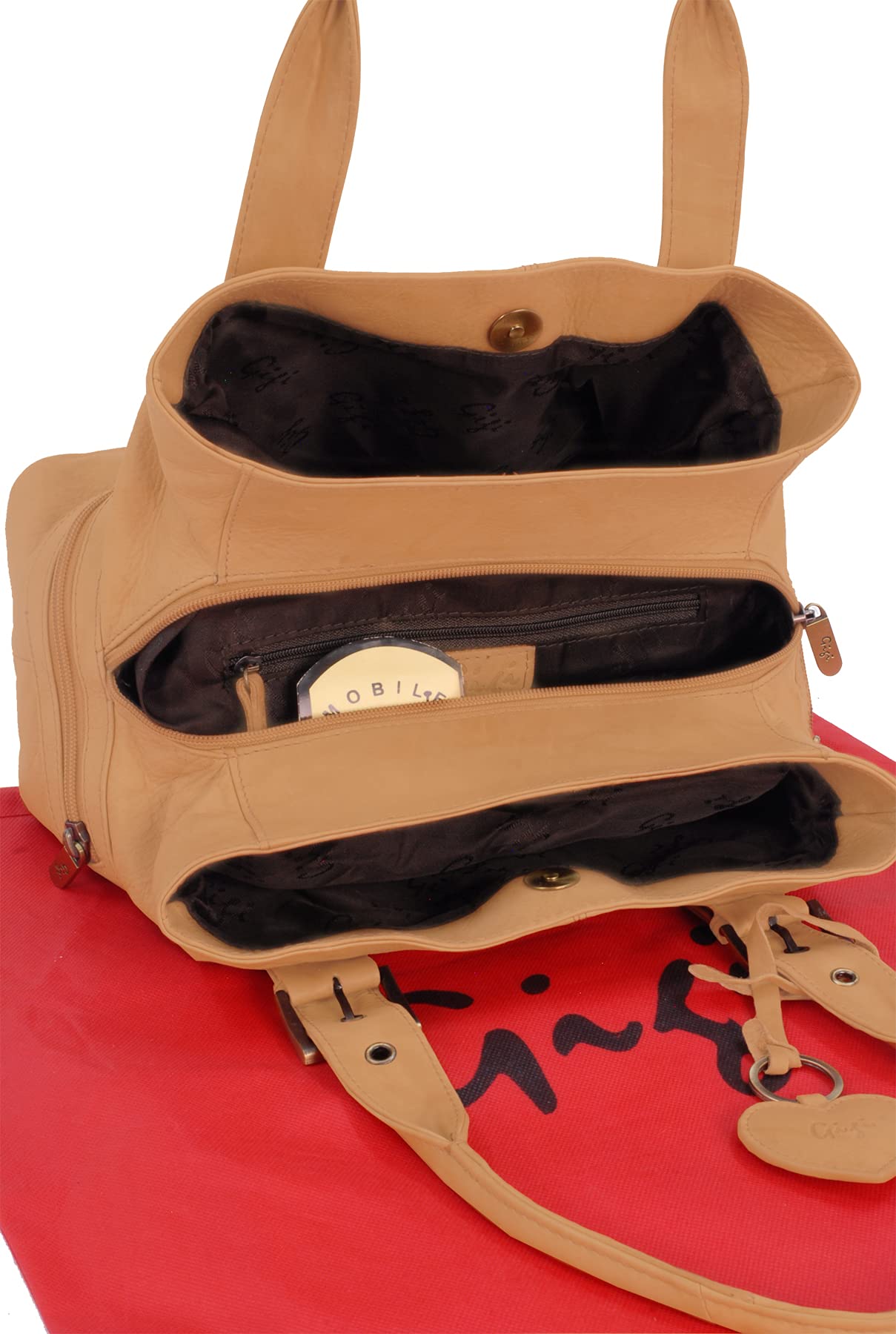 Gigi Othello Collection 6165 borsa a mano in pelle