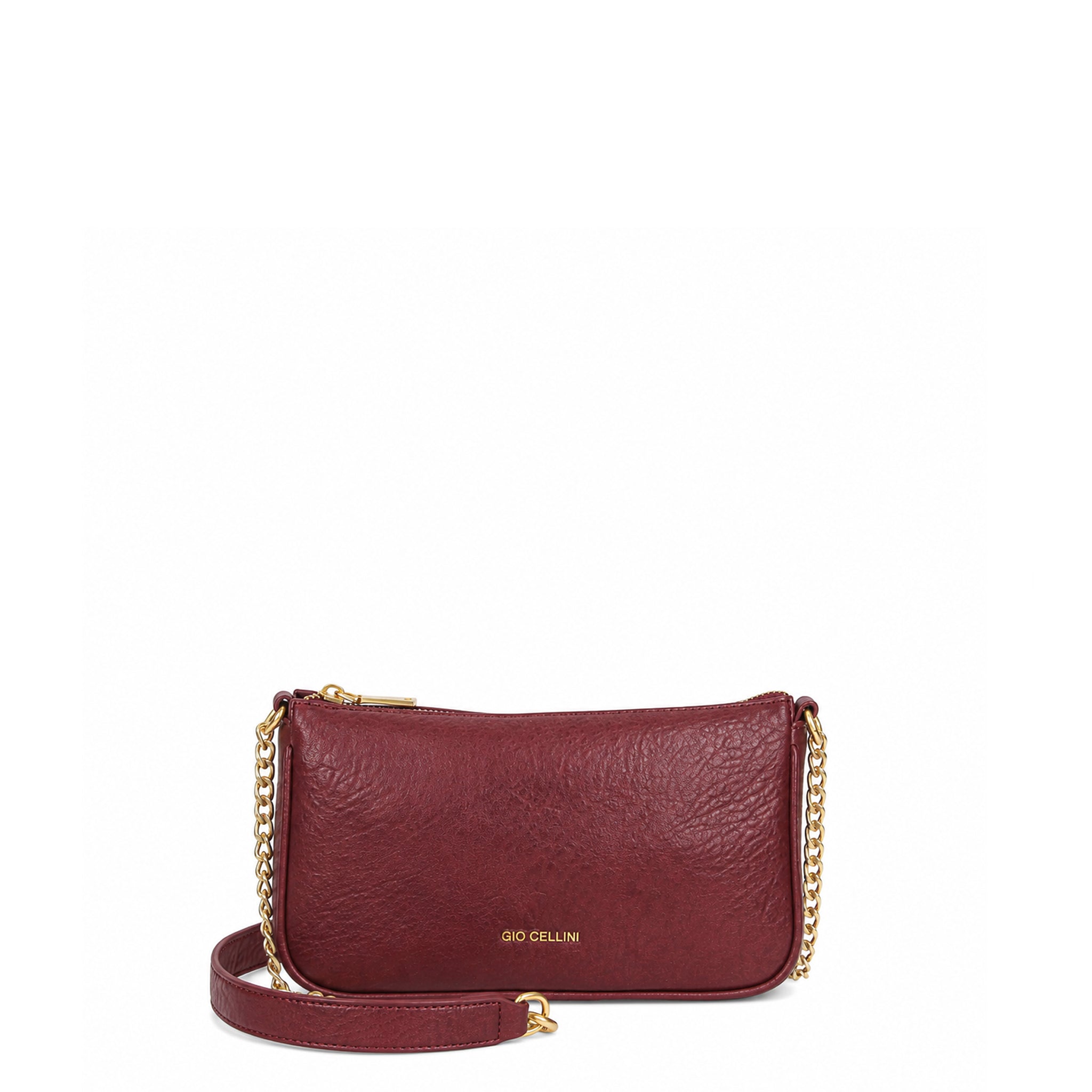 Gio Cellini BORSE pochette marrone 25x13x5 cm in ecopelle