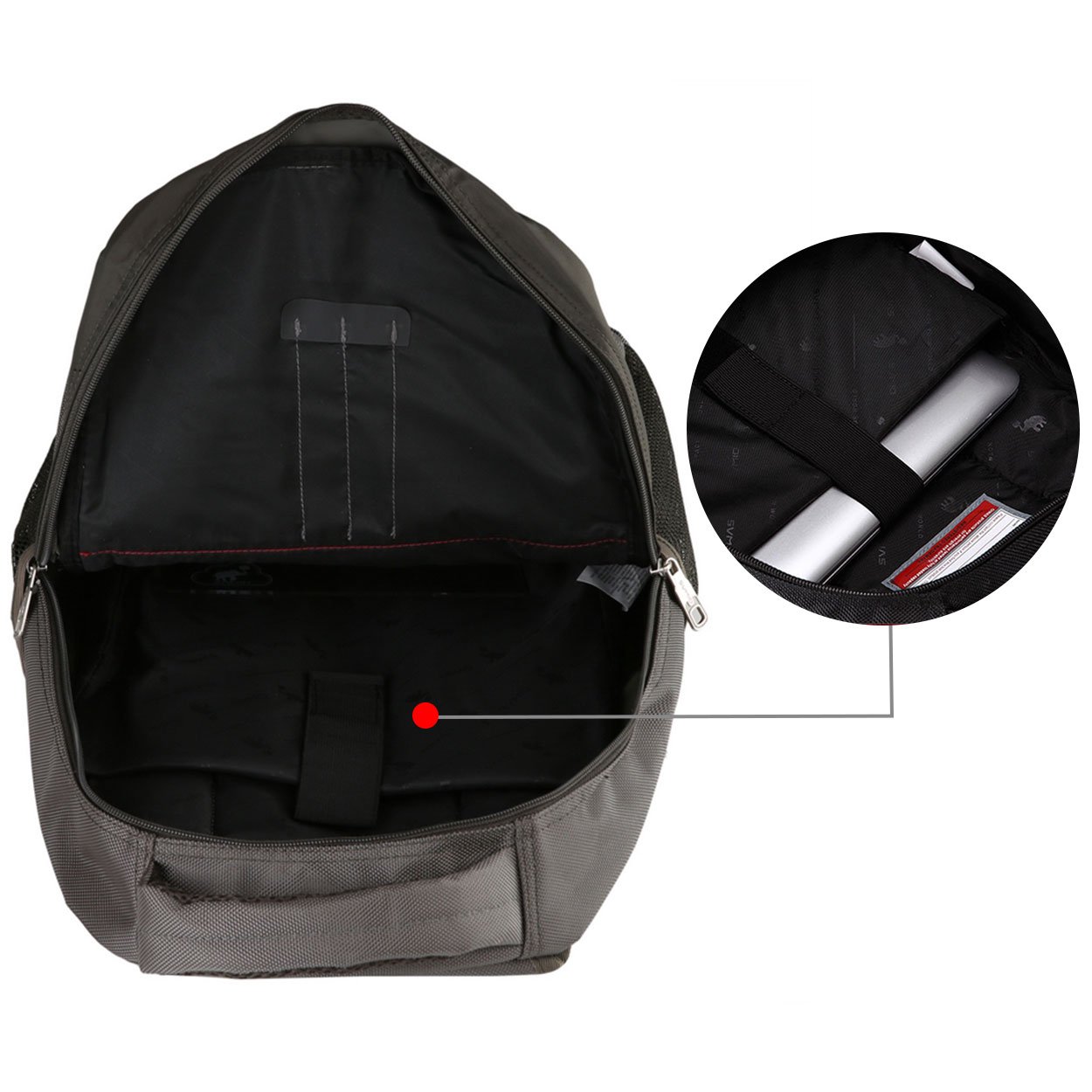OIWAS Backpacks Zaino porta PC 14 pollici