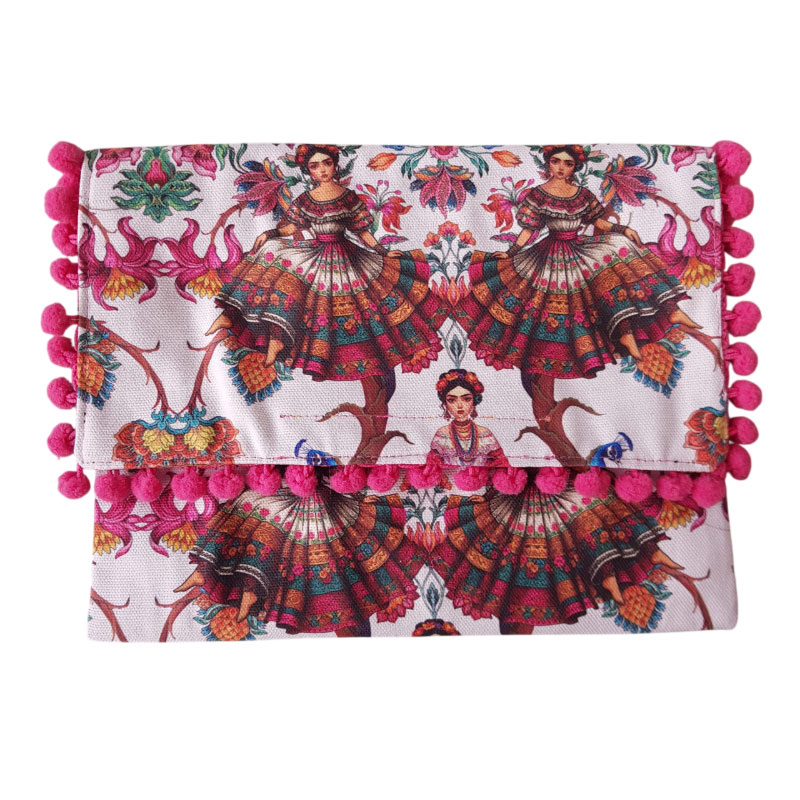Borseggi Tibetane – le tracolla Tibetana Velcro Frida 03 borsa