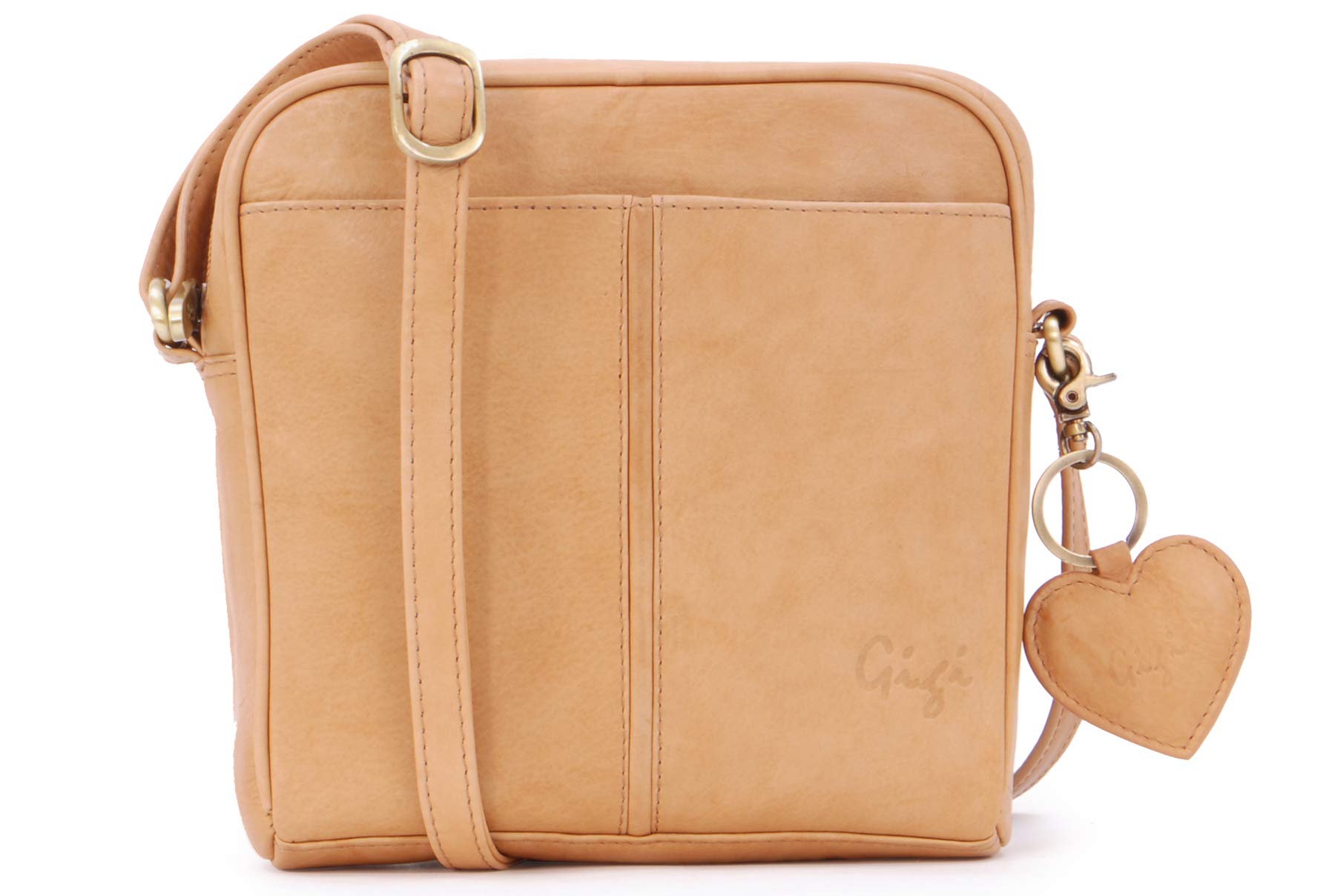 Gigi Othello Collection 22-29 borsa a tracolla in pelle Bourgogne