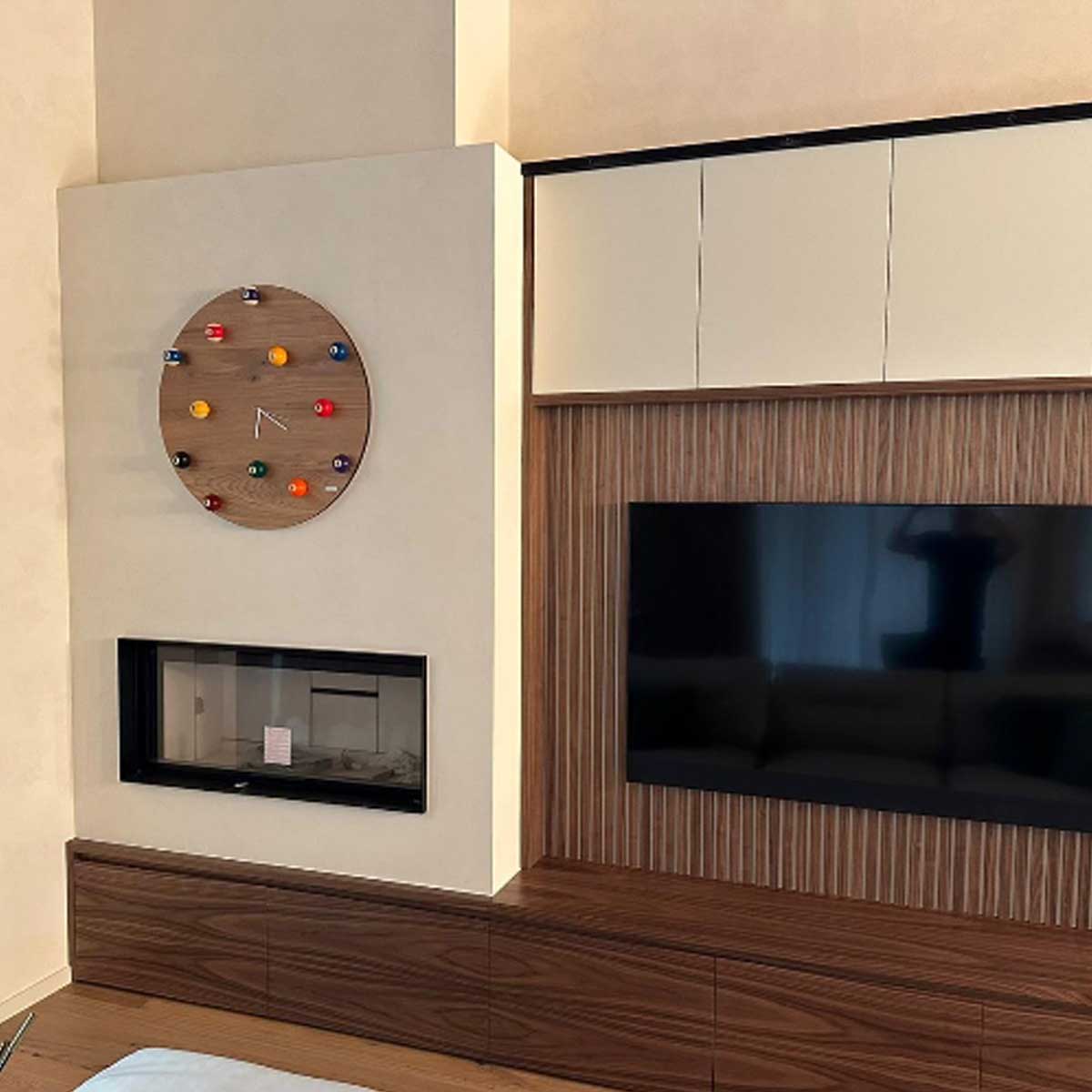 Ricicli Design Casa Orologio Biliardo a casa di Andrea BRESCIA