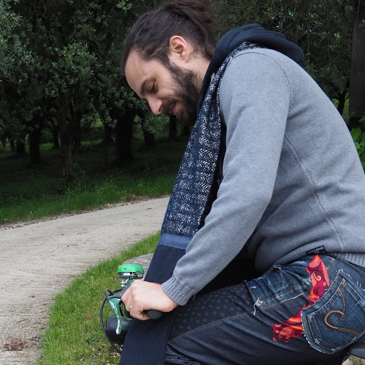 Ricicli Design Accessori Stola Jacket n°6 stola trasformabile in gilet