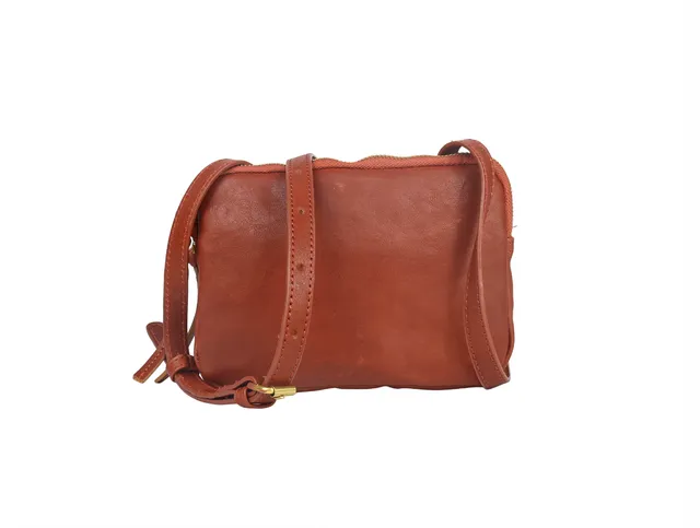 Crazy Lou Sac en cuir sac in pelle di vacchetta 7392