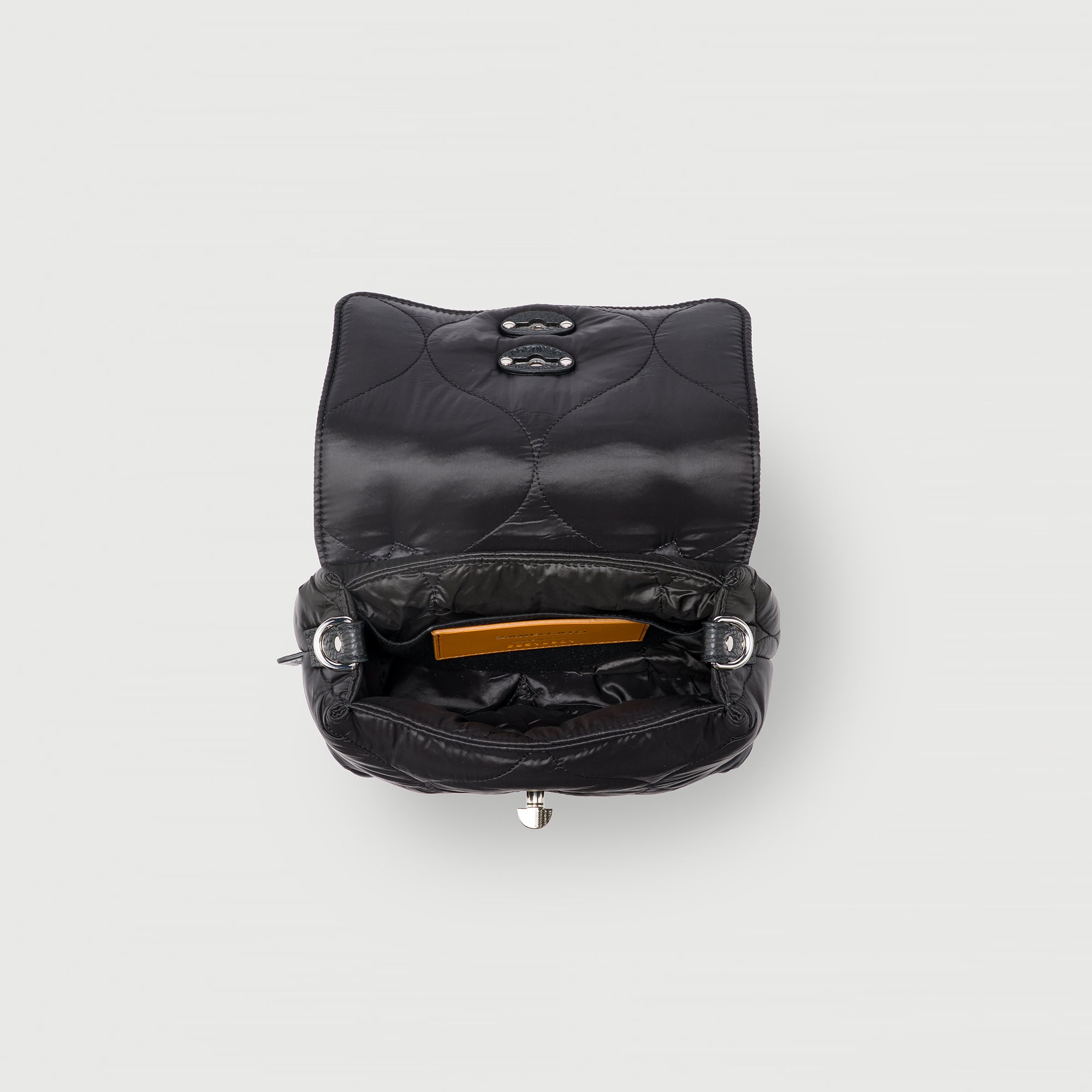 Zanellato Postina® Baby borsa a mano nera in nylon