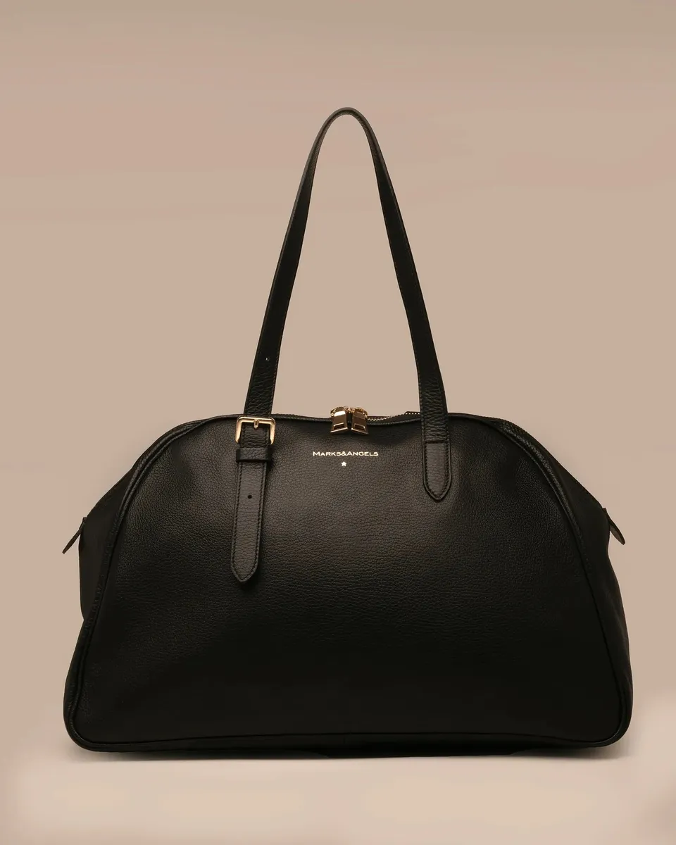 Marks&Angels Borse a Spalla Alessia Nero borsa oversize in pelle