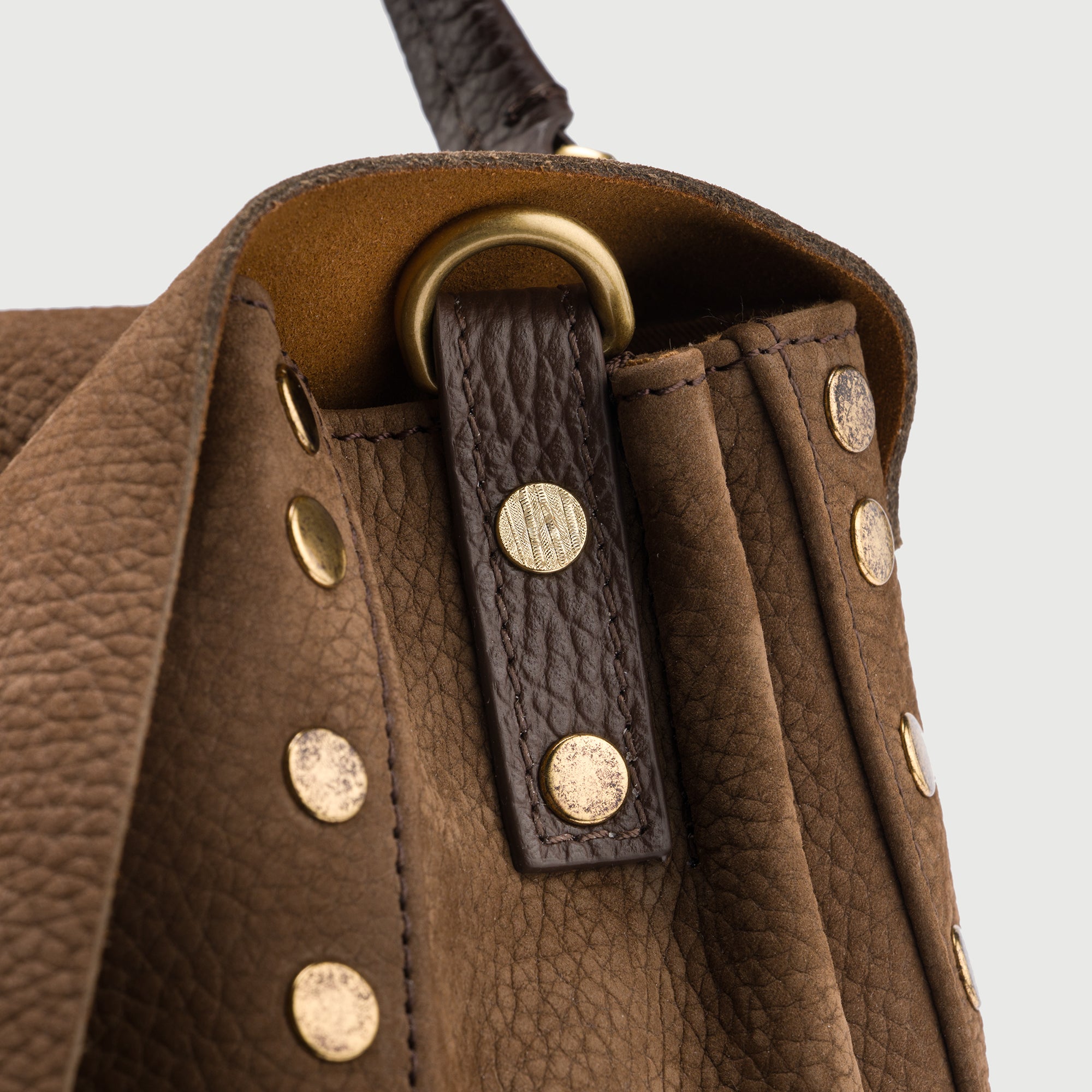 Zanellato Postina® S borsa marrone Tartufo di Norcia nabuk
