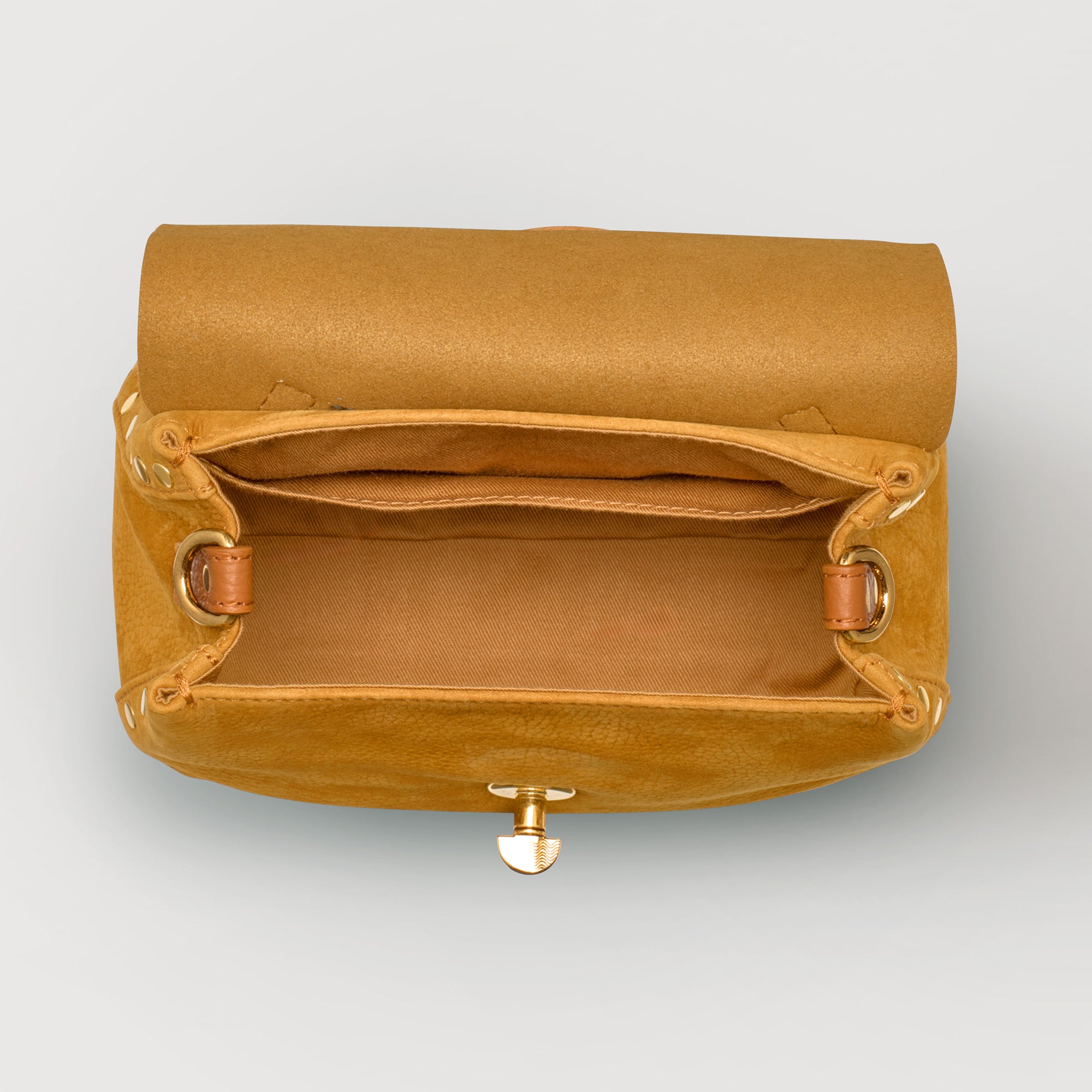 Zanellato Postina® Baby borsa marrone Brandy in nabuk