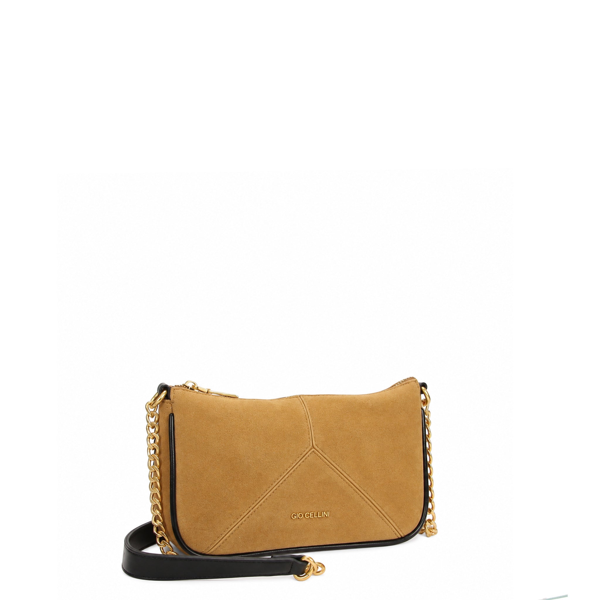 Gio Cellini BORSE Pochette pochette marrone in eco-camoscio