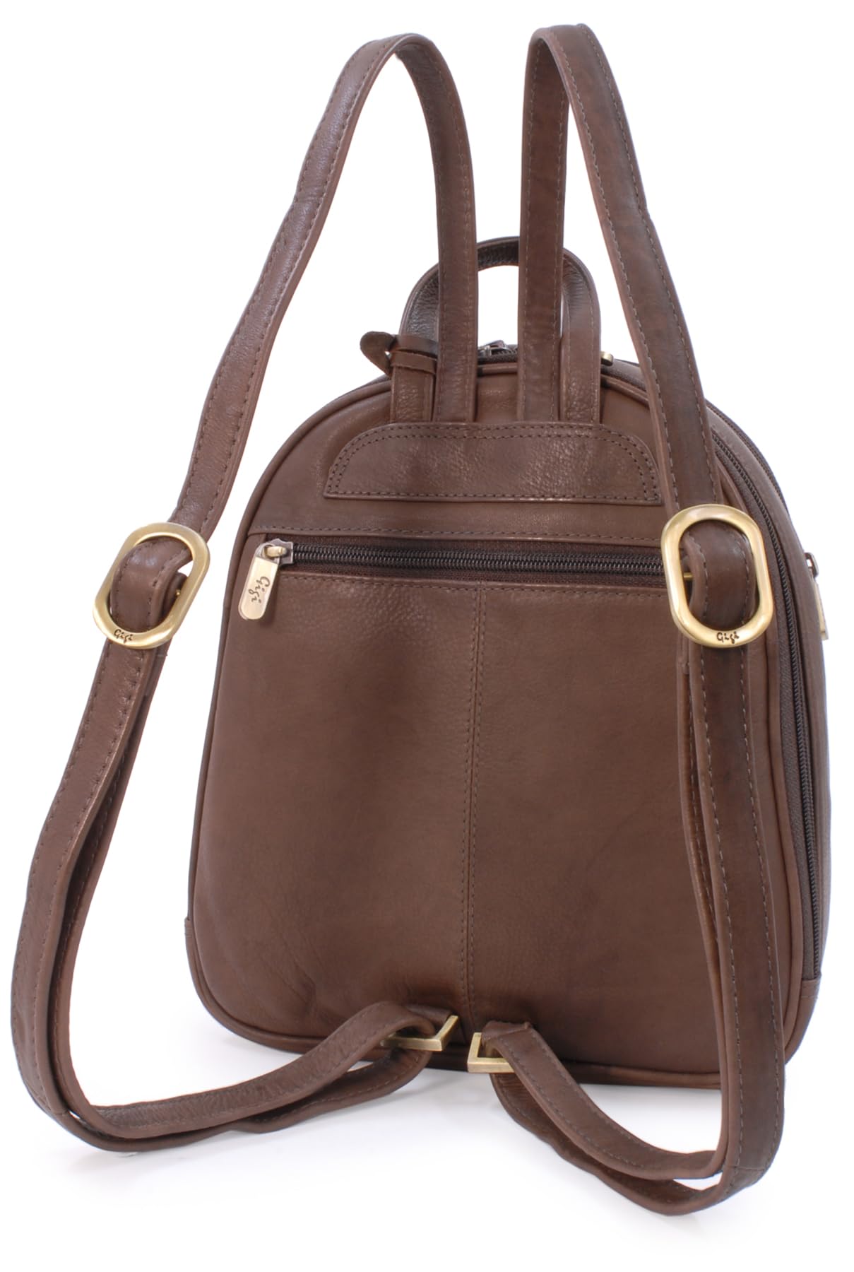 Gigi Othello Collection 9167AG zainetto in pelle marrone